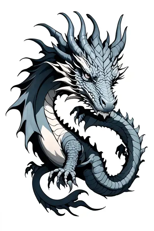 dragon Aries 24 subtly incorporated tattoo design idea