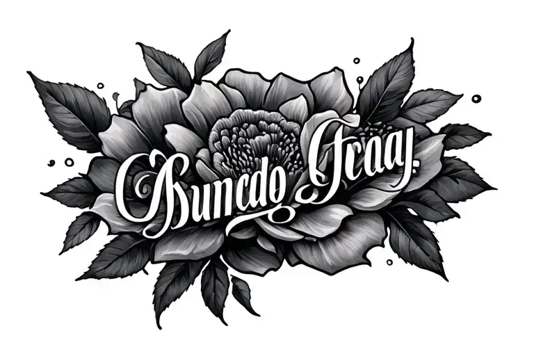 poem tattoo design idea