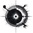 pulsar map tattoo design idea