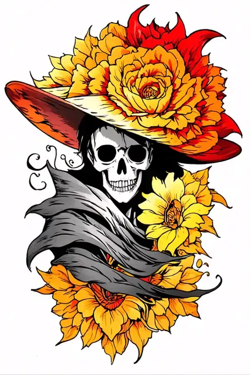 one piece shanks one piece tattoo design idea