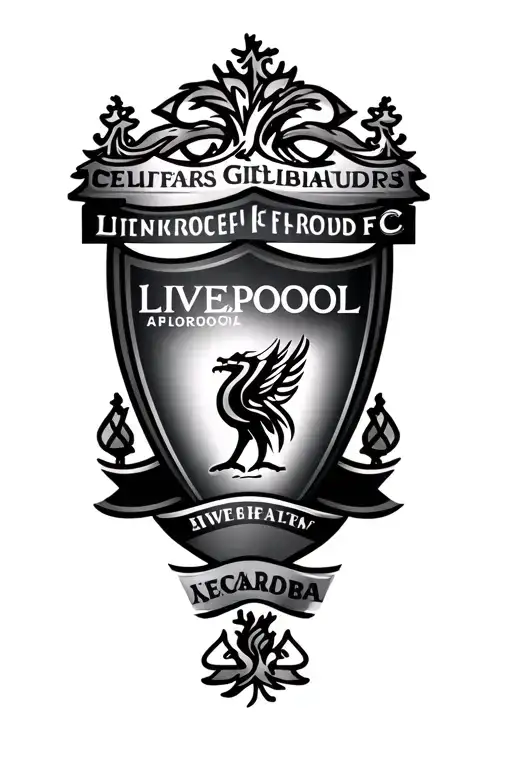 Liverpool FC crest tattoo design idea