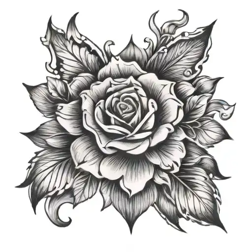 Name Arianna tattoo design idea