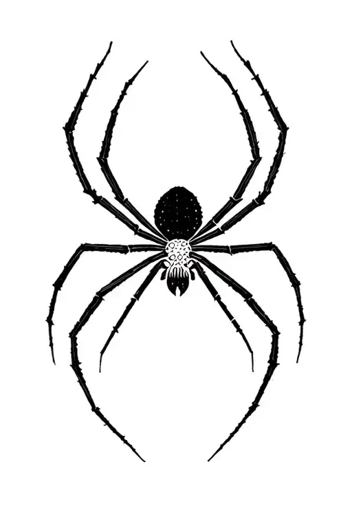 spider tattoo design idea