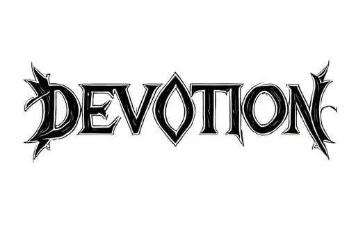 “Devotion” tattoo design idea