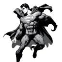 Superman tattoo design idea