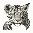 Inspirational with animals and patterns from my homeland Africa   tattoo design idea