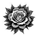 TB INDUSTRIES writing tattoo design idea