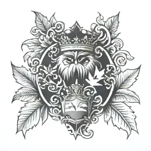 Canada Suisse Jinx tattoo design idea