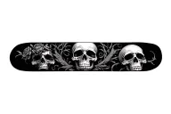 skull tattoo design idea