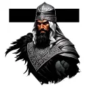 Arabic Warrior tattoo design idea