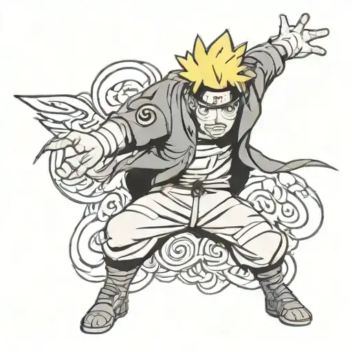 Naruto Uzumaki Naruto characters tattoo design idea