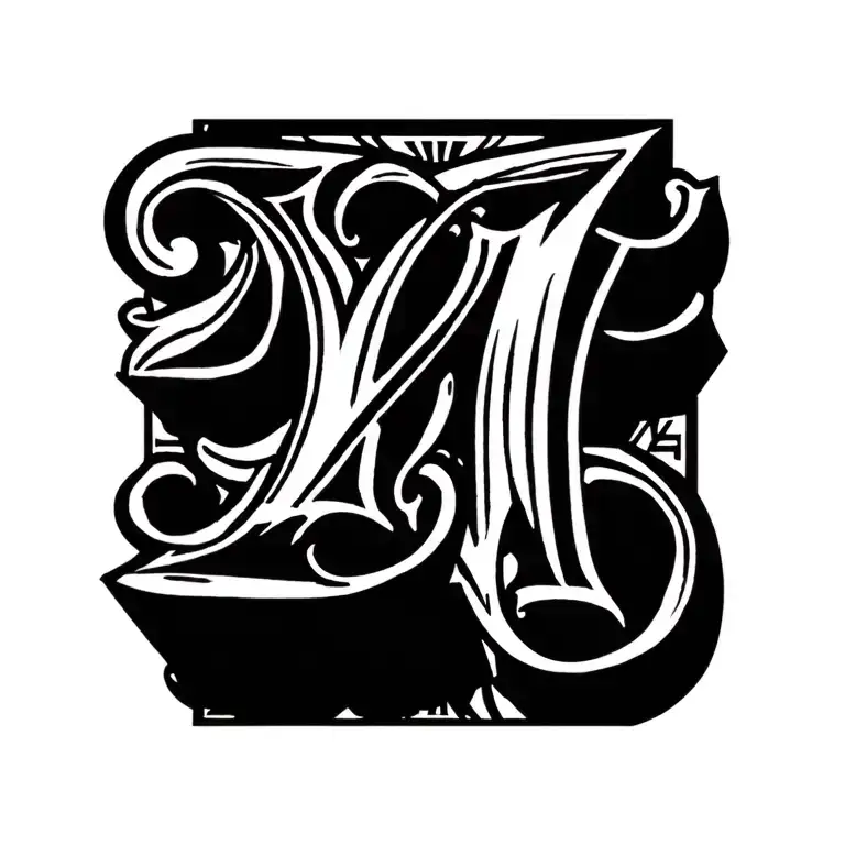 1995 Roman Numerals tattoo design idea