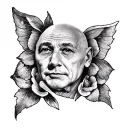 Dad Who Passed Away tattoo design idea