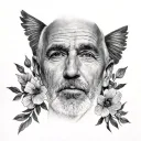 Dad Who Passed Away tattoo design idea