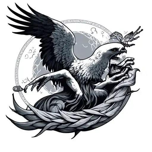 revelation 19,11-12 tattoo design idea