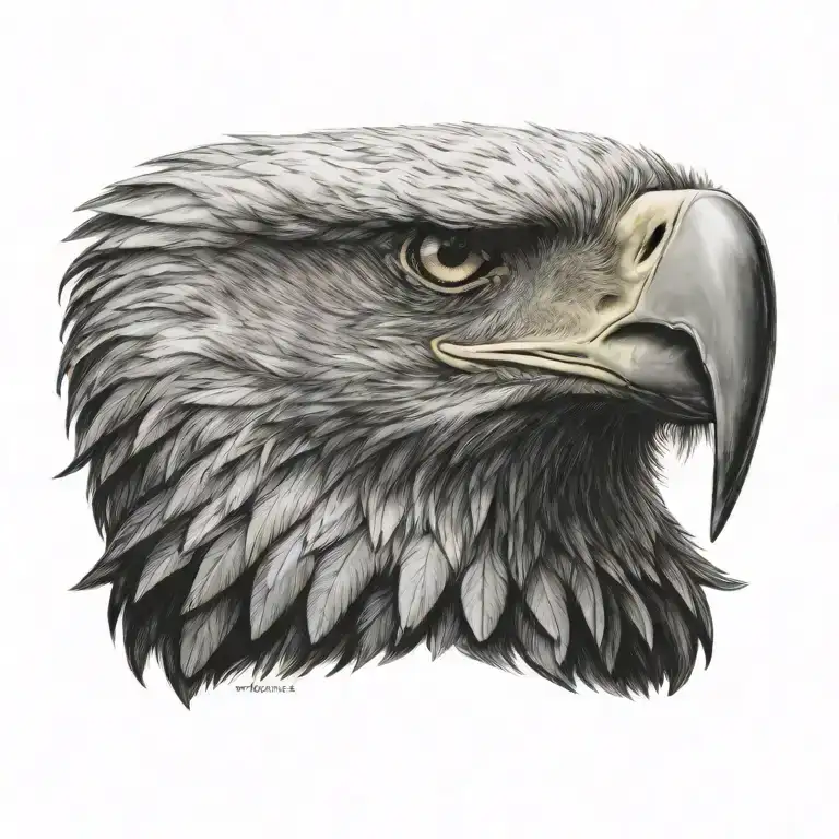 eagle tattoo design idea