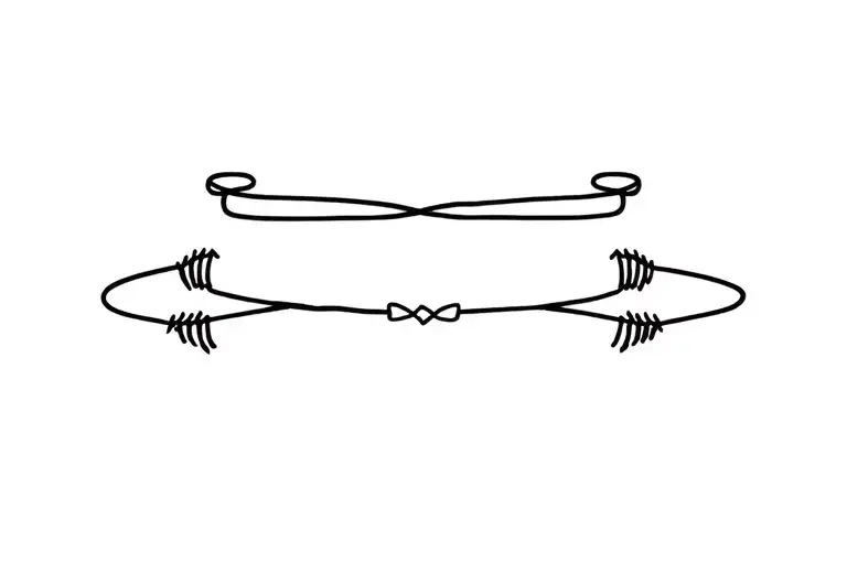 forearm front bracelet which contains the birth of my 2 children tattoo design idea