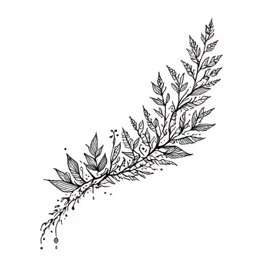 spiritual healing journey through nature inspired tattoo tattoo design idea