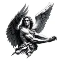 St Michael tattoo design idea