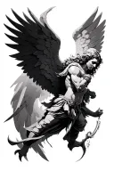 Raphael Archangel tattoo design idea