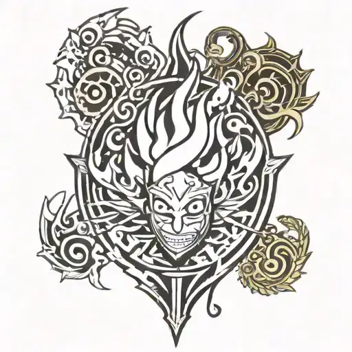 fairy tail guild mark tattoo design idea