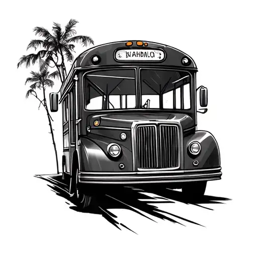 bus memorial tattoo tattoo design idea