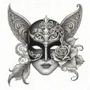 Phantom Of The Opera tattoo design idea