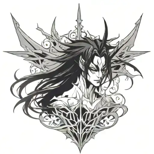 Ulquiorra tattoo design idea