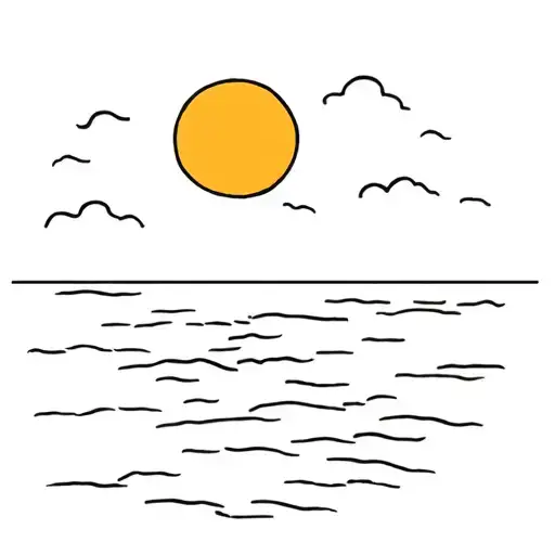 sommer sonne portugal Strand tattoo design idea