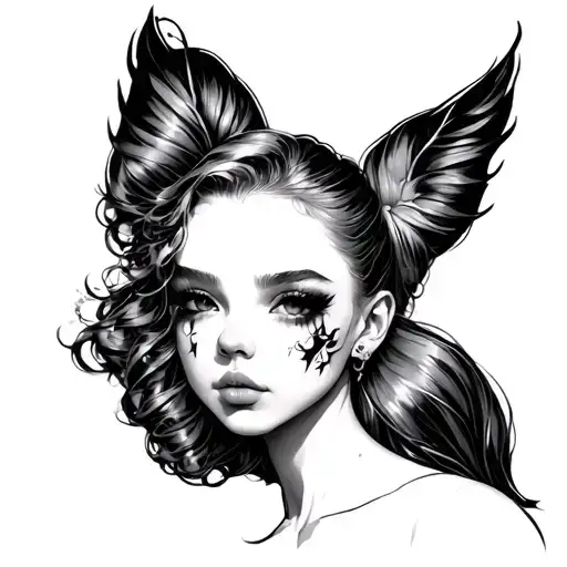 Femboy tattoo design idea