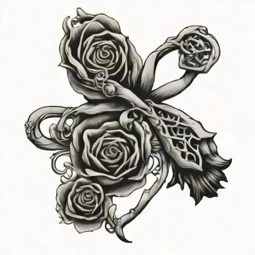 soulmate, fight together against mental illness tattoo design idea