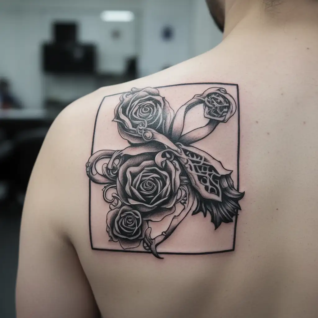 soulmate, fight together against mental illness tattoo design idea