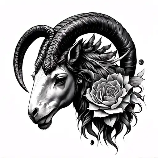 aileen, capricorn, mexico tattoo design idea