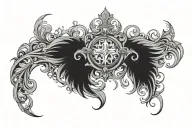 independence you value tattoo design idea