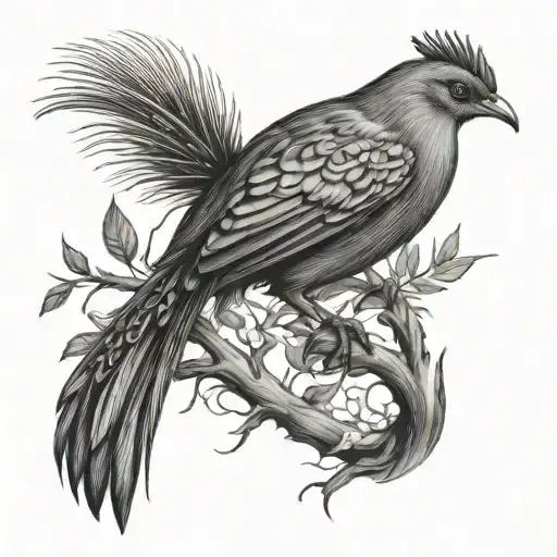 Sorry, Lyrebird tattoo design idea
