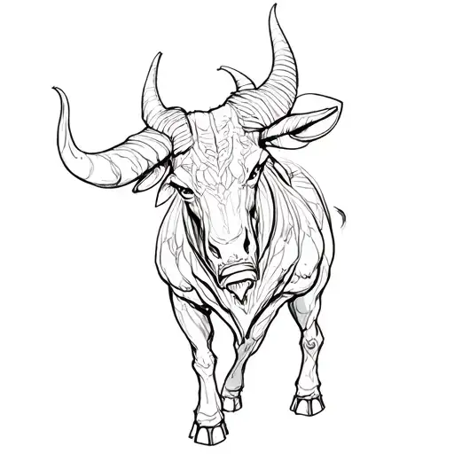 minotaur tattoo design idea