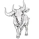 minotaur tattoo design idea
