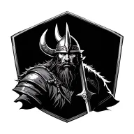 viking warrior tattoo design idea