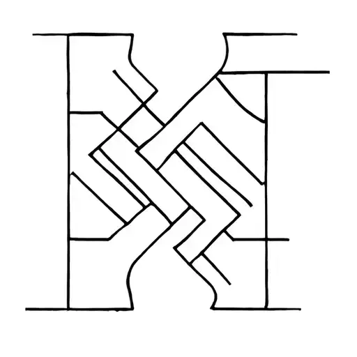 swastika cover tattoo design idea