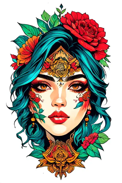 1of1 tattoo design idea