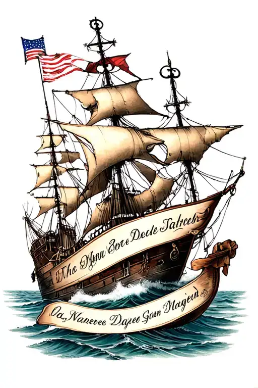 3 kids names incorporated into the design. nautical theme for a dad tattoo design idea