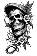 chicano full arm tatoo design that expresses full drugs  tattoo design idea