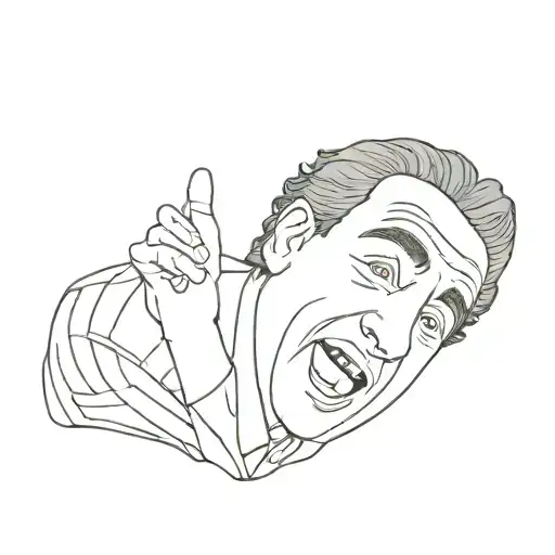 kramer Seinfeld tattoo design idea