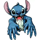 stich in zombie hands coming tattoo design idea