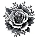 Wedding Date tattoo design idea