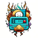 Bmo adventure time tattoo design idea