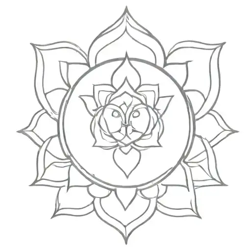 hindu tattoo design idea