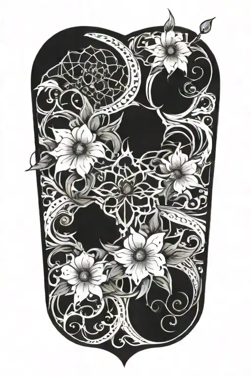 blackout tattoo tattoo design idea