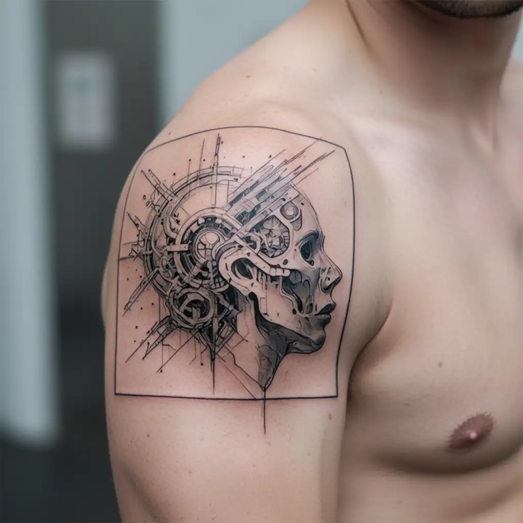 cybersigilism tattoo design idea