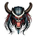 predator and tattoo design idea